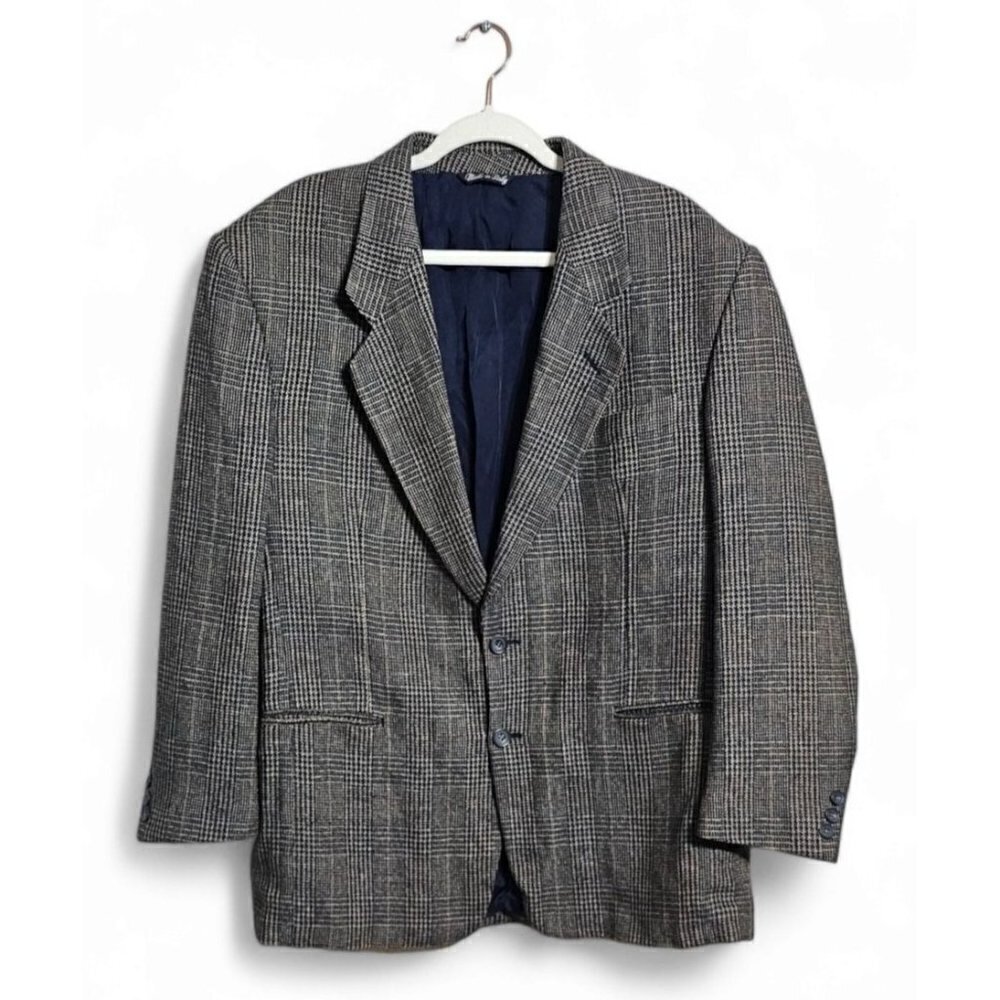 Vintage Vito Rufolo silk & wool made in Italy sport coat jacket blazer size 44R
